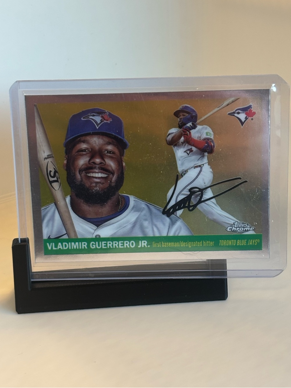 Vladimir Guerrero Jr. 2025 Topps Chrome Platinum Anniversary #146 Gold Refractor